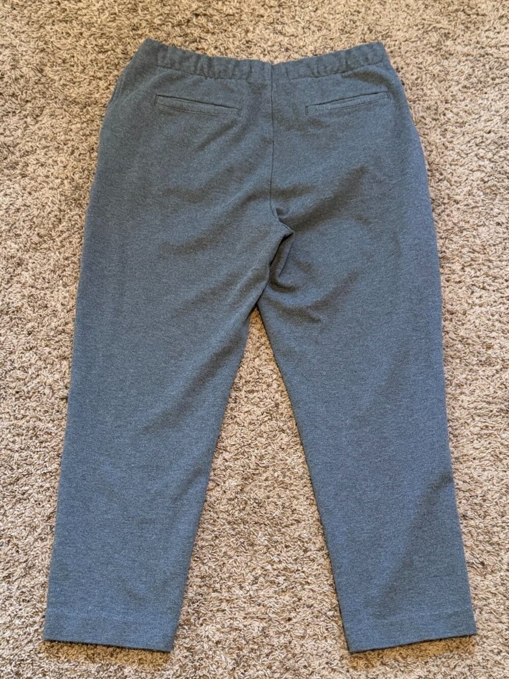 Everlane The Dream Pant Heathered Charcoal Gray Large L - Picture 8 of 12
